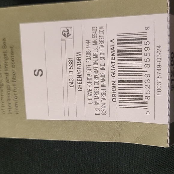 Goodfellow & Co. Men's White and Green Graphic T-shirt SZ S - Picture 13 of 13